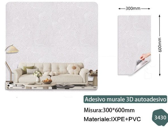Rotolo adesivo 60x30 - Effetto Parete Realistica