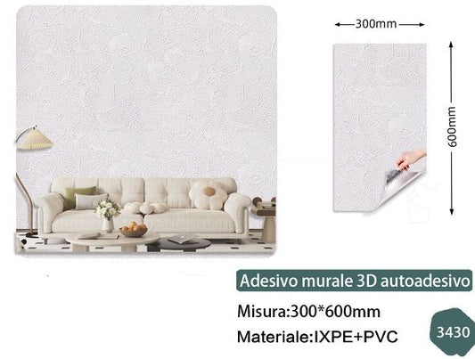 Rotolo adesivo 60x30 - Effetto Parete Realistica
