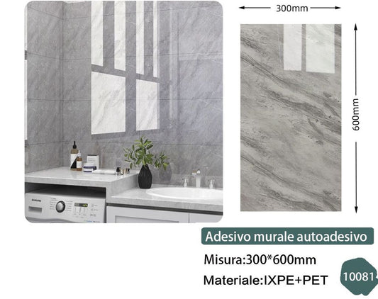 Rotolo adesivo 60x30 - Effetto Marmo Grigio