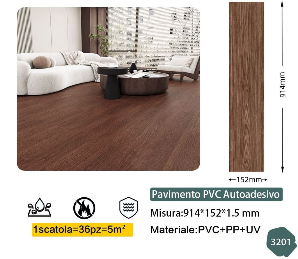 Pavimento PCV - Rovere