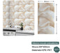 Rotolo adesivo 60x30 - Effetto Marmo Marrone -Bianco Venature Dorate
